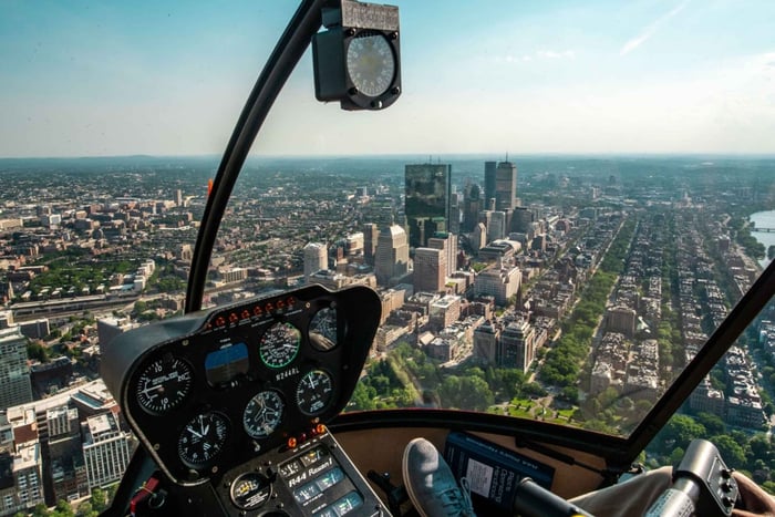 Boston: Skyline-tur i helikopter