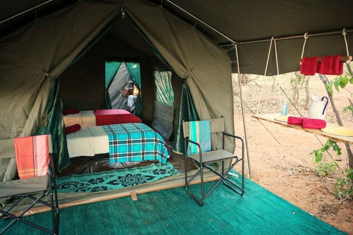 Kasane: Chobe-Nationalpark: 2 Nächte im Semi-Luxus-Camping