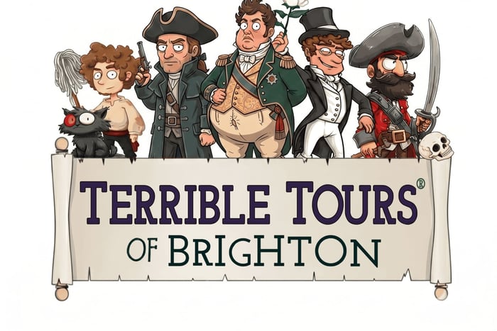 Ominieuze spooktocht door Brighton