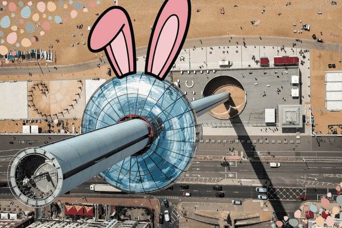Brighton i360 Easter Fly, Hunt & treat!