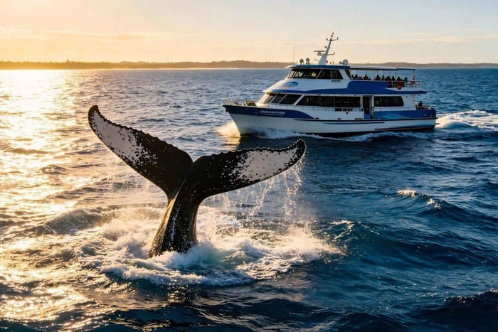 BNE: Airport Layover & Half-Day Whale Watching Experience