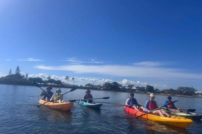 Moreton Bay: kajaktocht met gids en wilde dieren