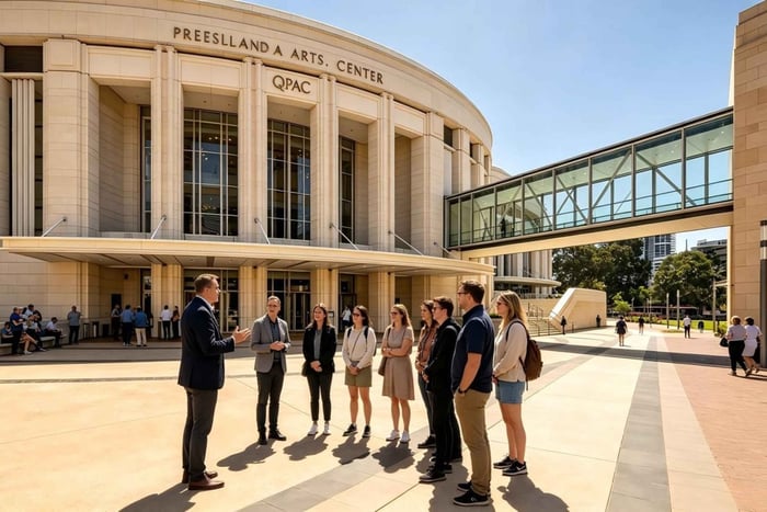 tour guiado de cultura, arte y patrimonio de Queensland