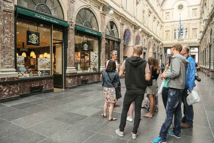 Bruxelles: Byvandring med chokoladeopdagelse og smagning