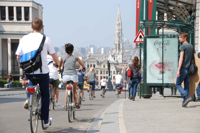 Bruxelles: Sightseeing-cykeltur