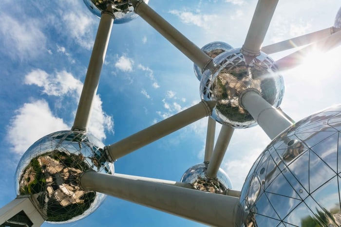 Brussel: Inngangsbillett til Atomium med billett til Design Museum