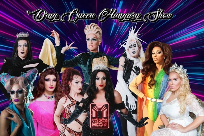 Billett til 2345 Drag Queen Hungary Show på Budapest Vörös Neon