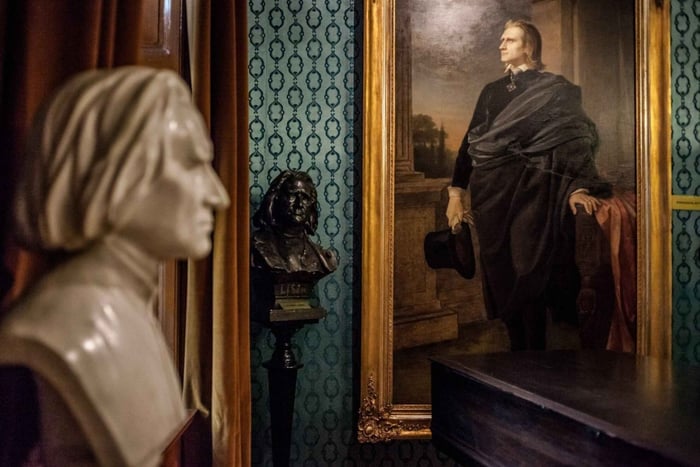 Eintrittskarte für das Franz-Liszt-Museum