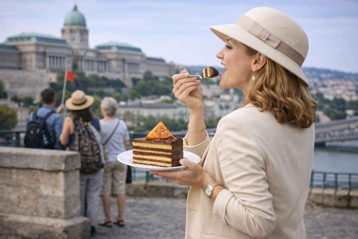 Buda Castle Walking Tour with Royal Cake Tasting