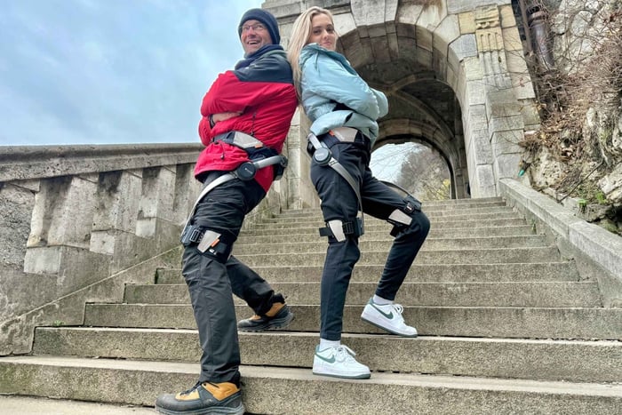 Budapest: Exoskeleton Powered City Walk
