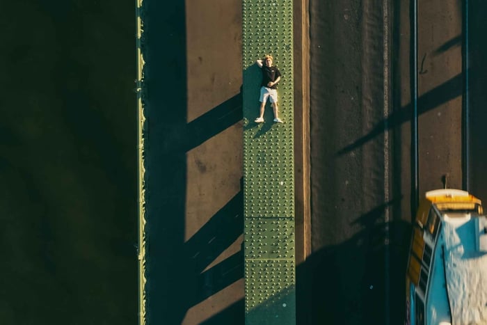 Budapest: private drone photo session