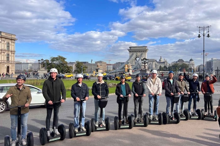 Budapest: Segway Grand City Tour (Buda + Margaret + Pest) 3 timer