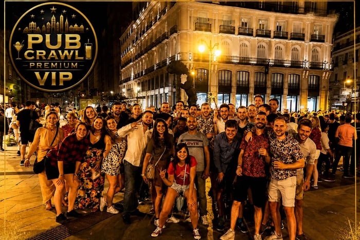 Pub Crawl Premium VIP with Drinks and Club Entry