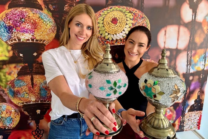 Turkish Mosaic Lamp Workshop in Budapest with snacks
