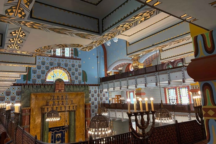 Budapest : visite de la synagogue orthodoxe avec un guide parlant italien
