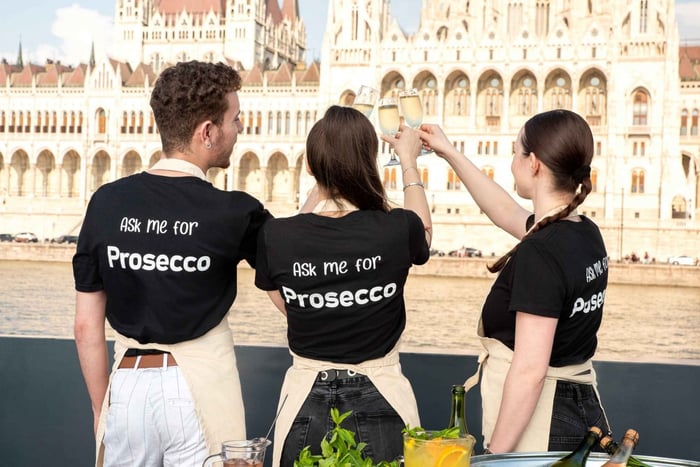Ubegrænset Prosecco, øl og Aperol Spritz-krydstogt