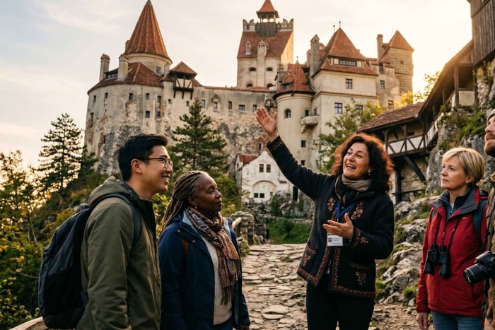 3 Transylvanian Castles: Wednesday, Peles & Dracula + Brașov