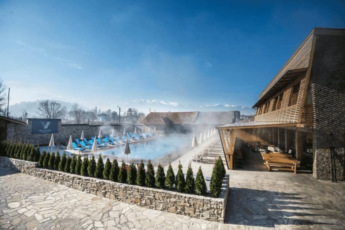 Bansko: Villa Victoria Thermal Pool Escape