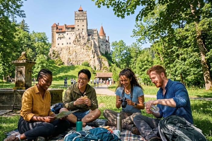 Bucharest : Dracula, Peles, Wednesday's Castle & Brasov Trip