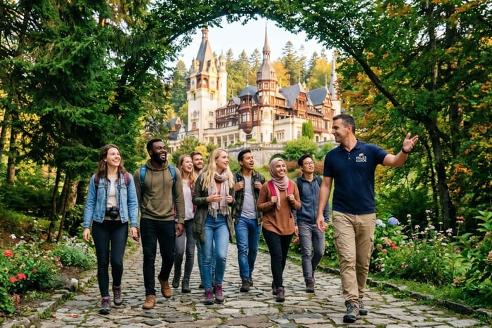 Bucharest-Transylvania Tour Bran Castle, Peles & 'Wednesday'