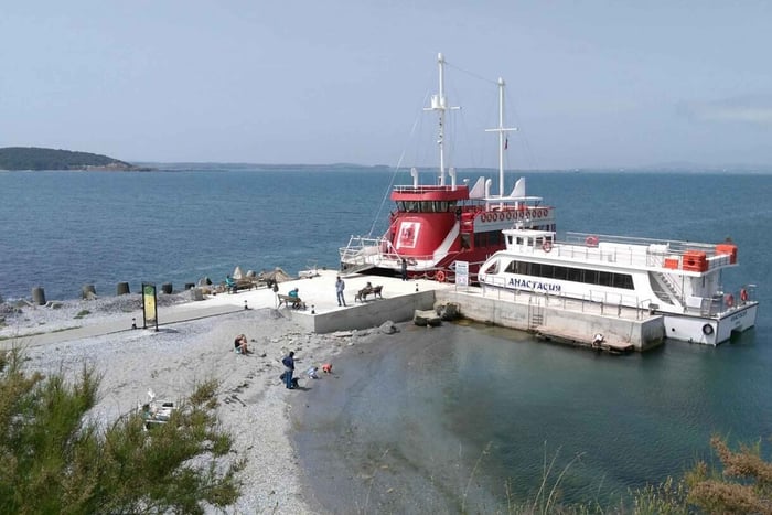 Burgas: Viaje de ida y vuelta en barco a la isla de Santa Anastasia