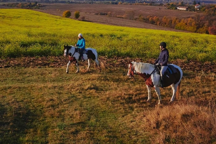 Foge de Sófia: passeio a cavalo pela beleza da Bulgária