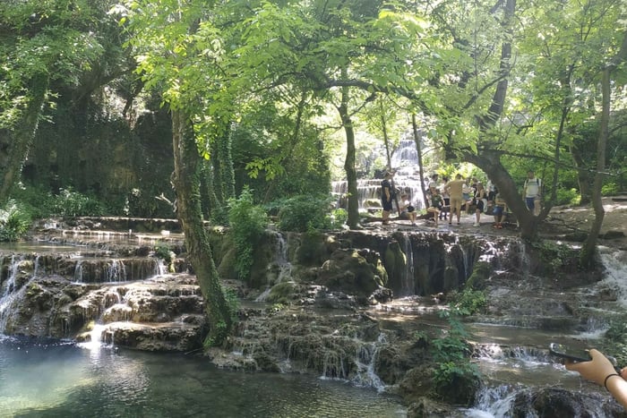 From Veliko Tarnovo: Krushuna Falls, Devetashka Cave, Lovech