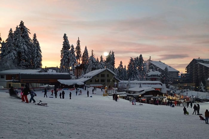 Hike and Sled in Borovets & Visit the Royal Bistritsa Palace