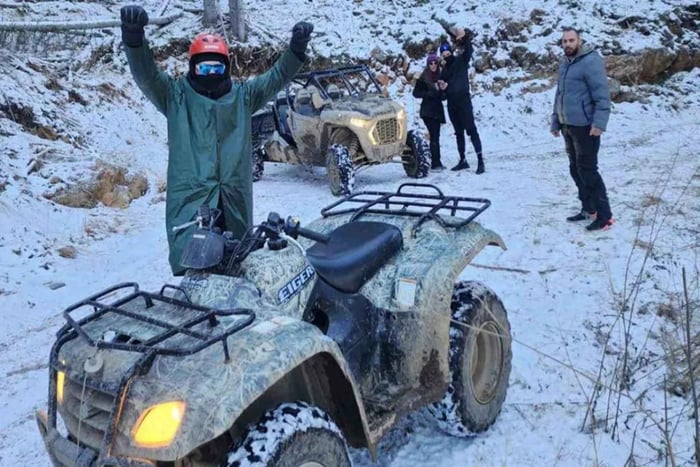 Pamporovo: Winter ATV Ride in the Rhodope Mountains