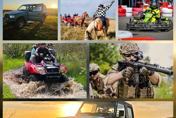 Sunny Beach: Jeep Safari, Horse Ride, Quad, AirSoft &Go-Kart