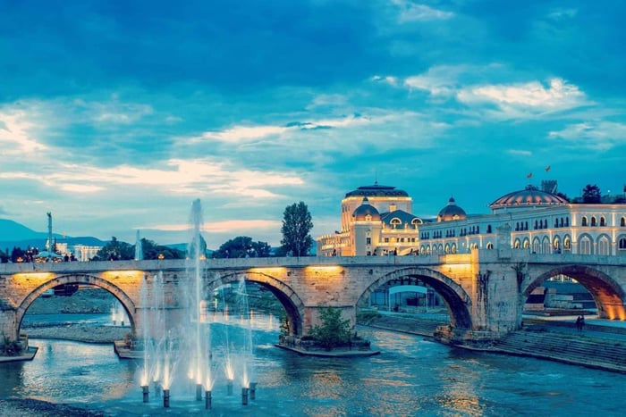 Dagtocht van Sofia naar Skopje, Noord-Macedonië