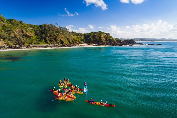 Byron Bay: Il tour in kayak di Byron Bay