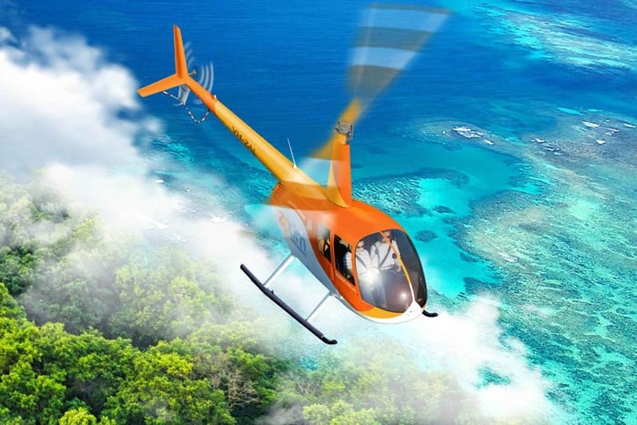 Reef Rainforest Fusion 45 minuti di volo panoramico