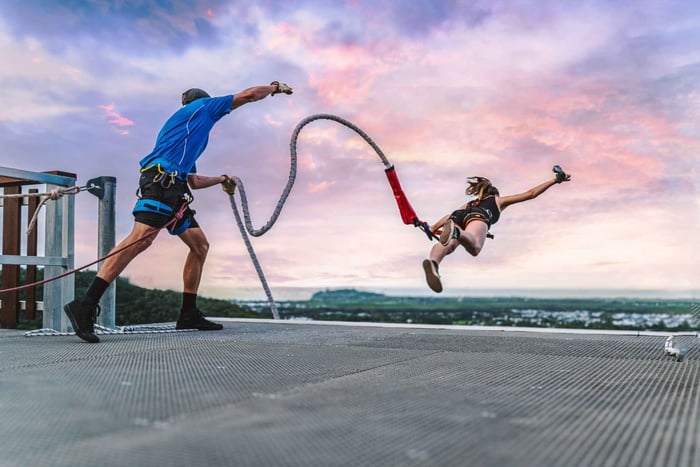 Two Jumps - Standard & Roof Bungy Jumps