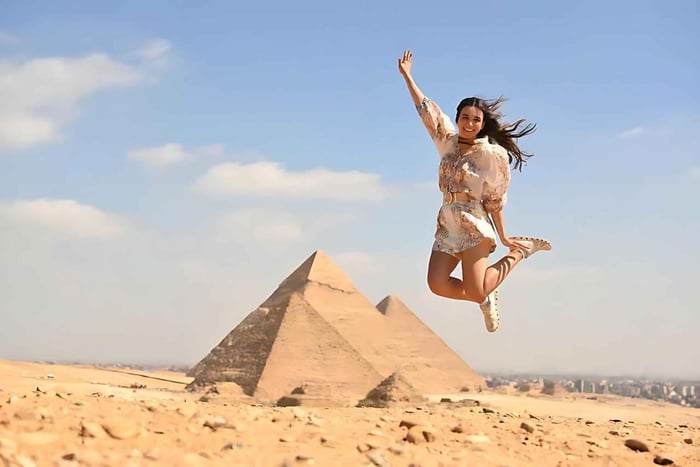 Excursión de 1 día a El Cairo y las Grandes Pirámides desde Sharm el-Sheij en autobús