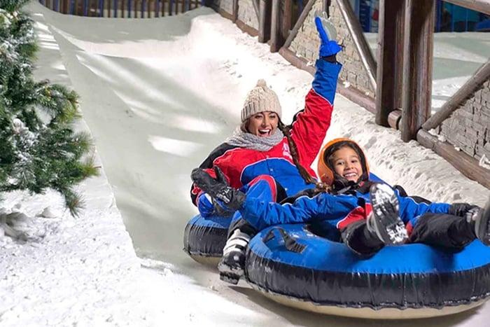 El Cairo: Tickets de entrada para Snowboard Indoor con traslado al hotel
