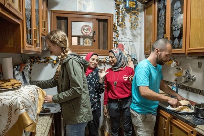 Kairo: Lokal familjemiddag och egyptisk matupplevelse