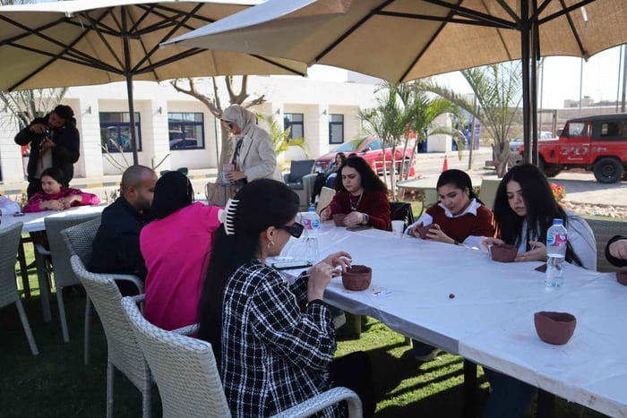 El Cairo: taller de cerámica artesanal con aperitivos y bebidas