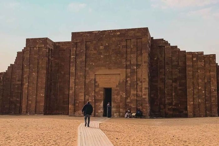Kairo: Sakkara, Memphis, Dahshur och middagskryssning på Nilen