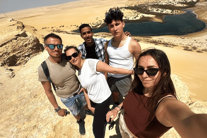 Desde El Cairo : Aventura de acampada nocturna en el Oasis de El-Fayoum