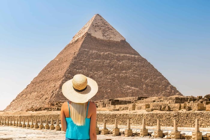 Z Sharm El Sheikh: Kair Piramidy Całodniowa wycieczka samolotem