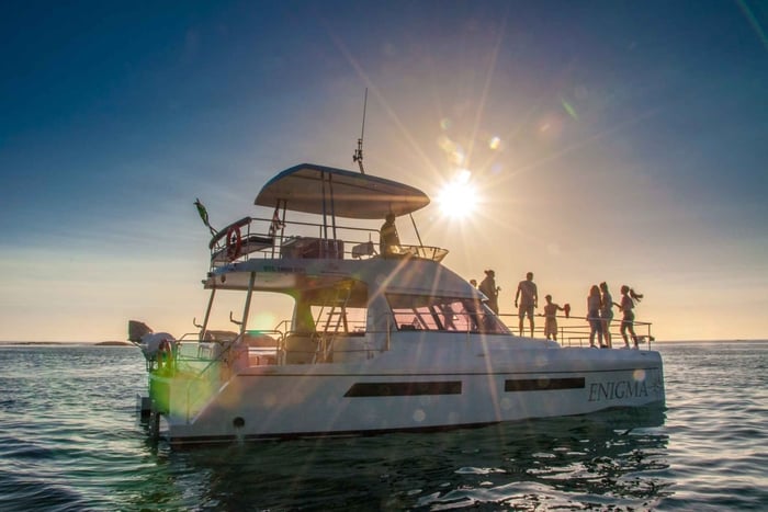 Le Cap : 1,5 heure de croisière de luxe au coucher du soleil avec Prosecco