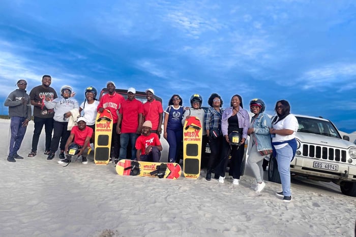 CITTÀ DEL CAPO: SANDBOARDING GLAM SULLE DUNE DI ATLANTIS CON WILDX