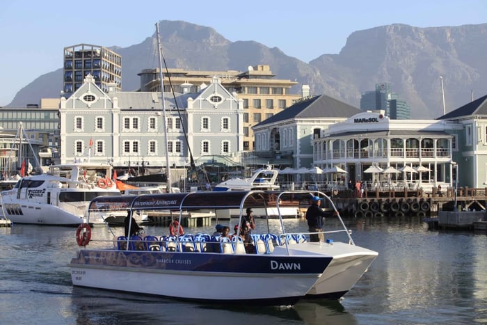 Le Cap : Croisière dans le port
