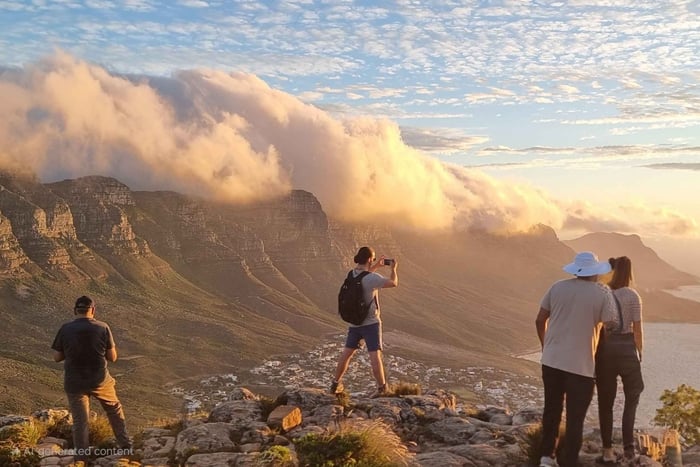 Ciudad del Cabo: Excursión guiada al amanecer y atardecer en Lion's Head