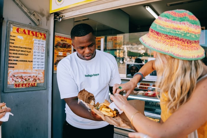 Lokal mattur i Cape Town