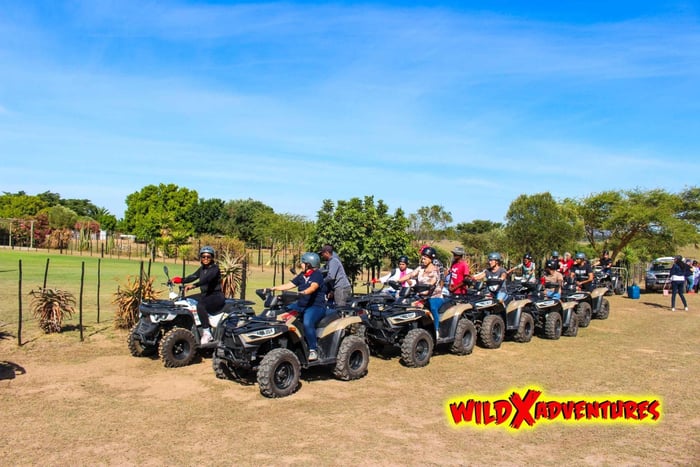 CAPE TOWN: QUAD BIKE FUN RIDE AT OSTRICH RANCH, DURBANVILLE