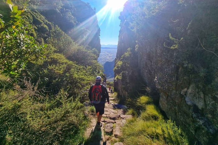 Le Cap : randonnée en groupe sur la montagne de la Table via les gorges de Platteklip