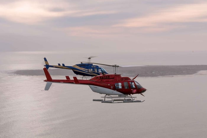 Hubschrauberflug von Kapstadt nach Robben Island – 18 Minuten