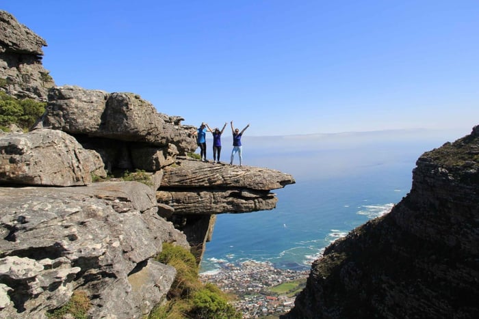 Caminhada guiada pela Montanha da Mesa – Rota Panorâmica de Kasteelspoort
